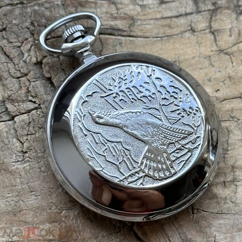 Карманные советские часы Молния глухарь, СССР, 1980е — продан за 11 417 ₽