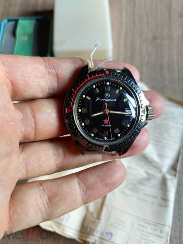 Новые часы восток командирские ссср — продан за 12 500 ₽
