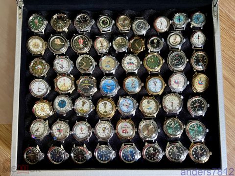 Личная Коллекция командирских часов СССР — продан за 51 500 ₽