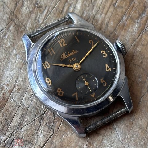 Часы советские Победа ЭЧЛ, СССР, 1950е — продан за 9 533 ₽