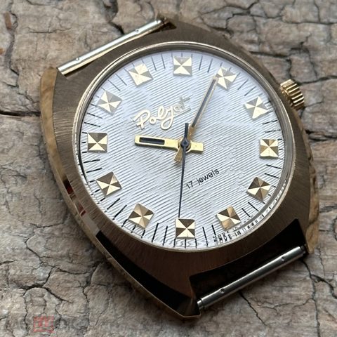 Часы мужские советские Полёт 2609Н, позолота, СССР, 1970е — продан за 27 542 ₽