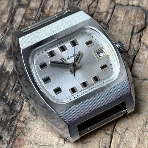 Новые ранние советские часы Ракета 2614 бейкер, СССР, 1970е — продан за 19 538 ₽