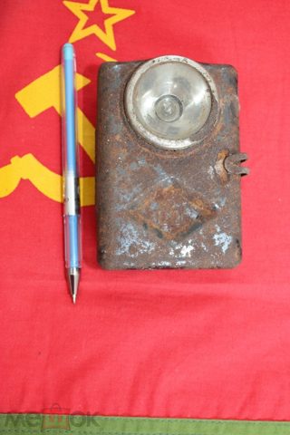 Фонарь фонарик карманный ЗМШ СССР редкий — продан за 1 999 ₽