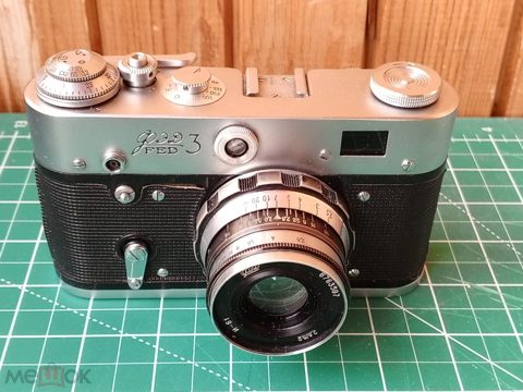 532-6  Фотоаппарат "ФЭД-3" СССР. Отличное, рабочее состояние. — продан за 5 000 ₽