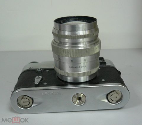 Фотоаппарат ФЭД 5В Объектив Юпитер-9 1:2 F=8.5 см СССР — продан за 6 500 ₽