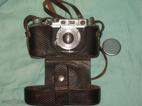 Фотоаппарат "ФЭД-НКВД". СССР. — продан за 10 000 ₽