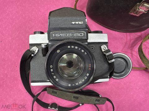 Фотоаппарат КИЕВ-60 ТТL Объектив Волна 3 СССР — продан за 15 000 ₽