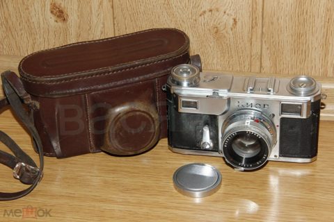 Редкий ранний фотоаппарат Киев-2 №503335 + 3К 2/50 - СССР — продан за 18 500 ₽