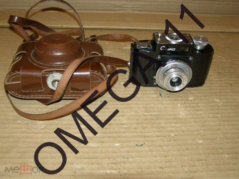 Фотоаппарат - *СМЕНА*. Рабочий. В *родном* кожаном кофре. СССР. — продан за 4 500 ₽