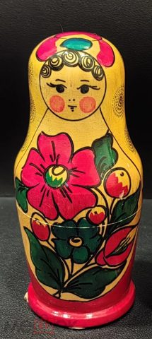 МАТРЁШКА «П-Майданская роспись» СССР, НОВАЯ 1978 год — продан за 3 100 ₽