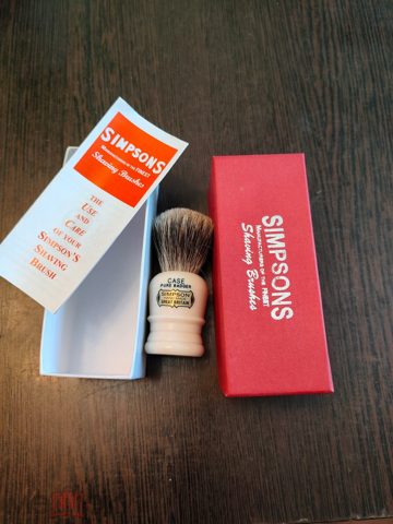 ПОМАЗОК ДЛЯ БРИТЬЯ Simpsons Case C1 Pure Badger. БАРСУК — продан за 4 500 ₽