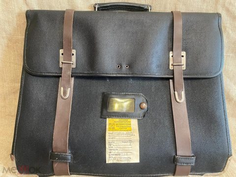 Штурманский портфель авиа. для лётного состава ВВС СССР новый в коллекцию 4 вкладыша — продан за 10 000 ₽