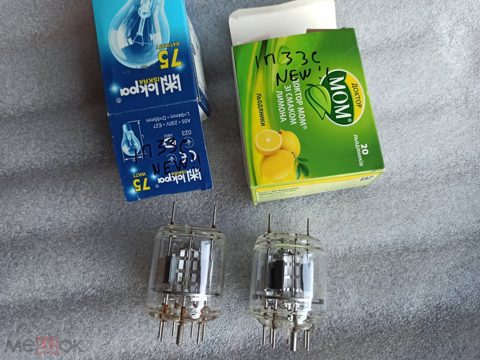 Радиолампа 1П33С 2шт №3 — продан за 4 500 ₽