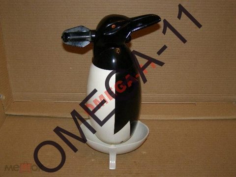 СИФОН: *ПИНГВИН* - для газирования воды. СССР. — продан за 4 500 ₽