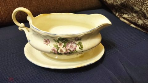 Соусник фарфор, из СССР, клеймо , made in Soviet Union — продан за 5 000 ₽