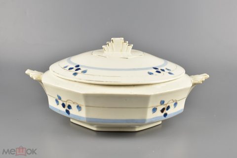 Супница Барановка НКМП УРСР 1930-е довоенный фарфор СССР — продан за 10 900 ₽