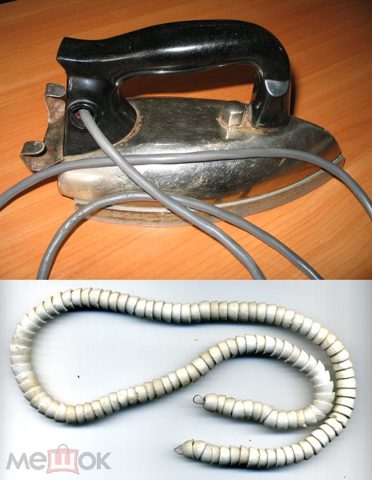 СССР. 1971 г. Утюг с запасной спиралью. РАБОЧИЙ! — продан за 2 500 ₽