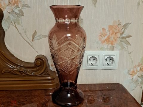 Ваза хрустальная СССР.50 е.г. — продан за 7 500 ₽