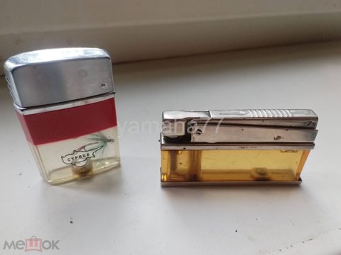 Две Винтажные бензиновые зажигалки япония и ссср — продан за 5 500 ₽